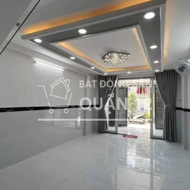 Nhà 1 xẹc ngắn đường HT17, Phường Hiệp Thành 