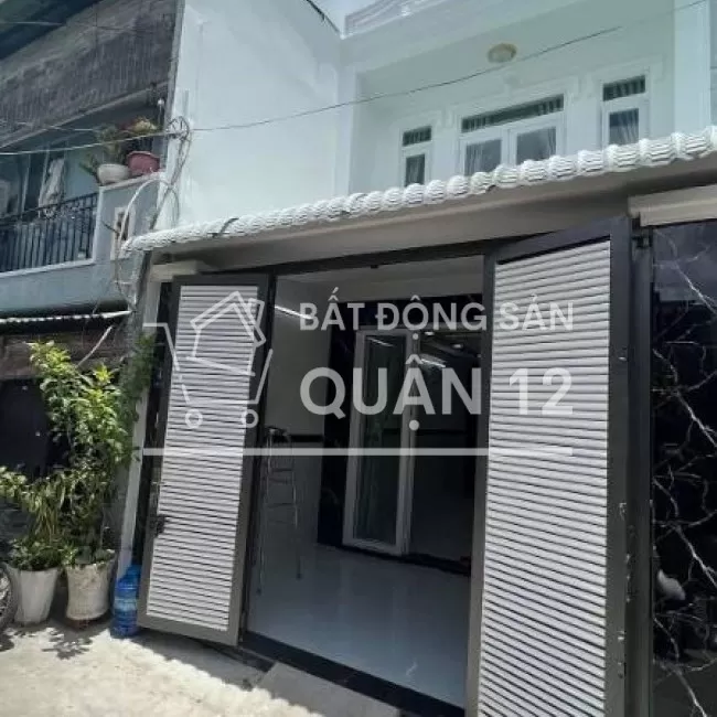Nhà 1 xẹc ngắn đường HT17, Phường Hiệp Thành 