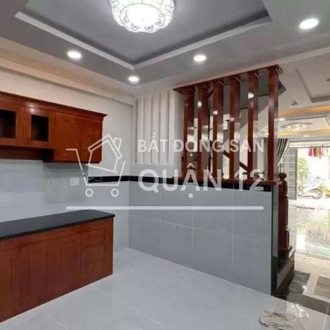Nhà 1 xẹc ngắn đường HT17, Phường Hiệp Thành 