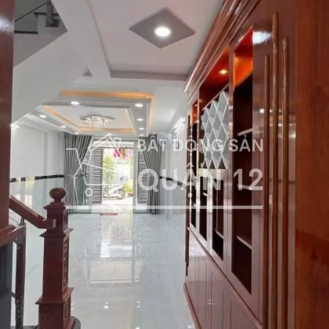 Nhà 1 xẹc ngắn đường HT17, Phường Hiệp Thành 