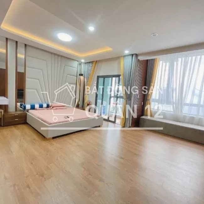 BÁN NHÀ SIÊU ĐẸP Q.12 TẶNG NỘI THẤT, DT 6M X 10M CHỈ 5.6 TỶ TL