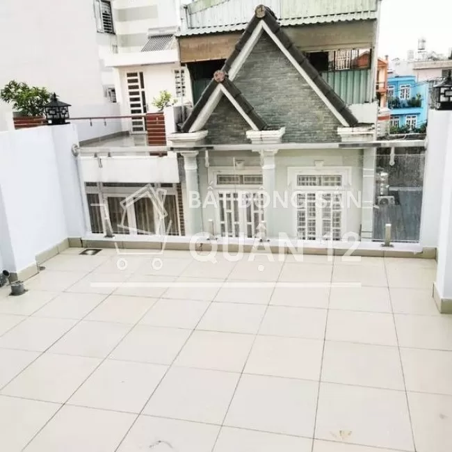 Q12.378. HẺM XE HƠI TỚI NHÀ, CÁCH MT ĐƯỜNG HUỲNH THỊ HAI 50M, 4 TẦNG,