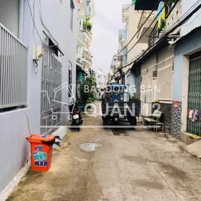 nhà giá rẻ 1/ hẻm xe hơi 60m2 3PN Tân Chánh hIệp Quận 12 chỉ 3 tỷ hơn 