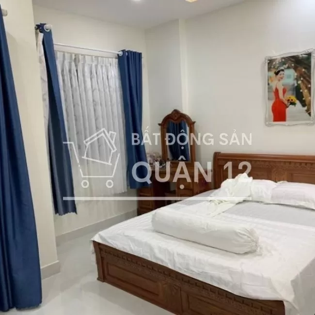 Bán nhà 1 xẹt Lâm Thị Hố hẻm thông nhựa 6m, Quận 12