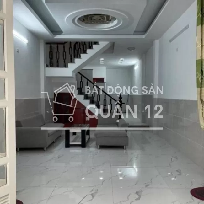  HXT Nhà đẹp ở ngay 4 tầng BTCT Lâm Thị Hố Q12