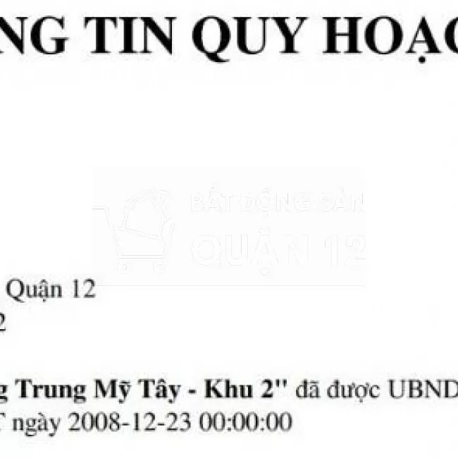 Nợ ngân hàng cần bán gấp nhà nát quận 12, giá rẽ bất ngờ