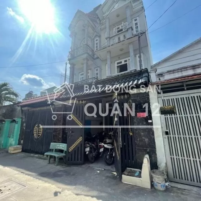 Bán nhà hẻm xe hơi số 523/11/12/12 Lê Văn Khương. DT 4x15m. Trệt 3 lầu