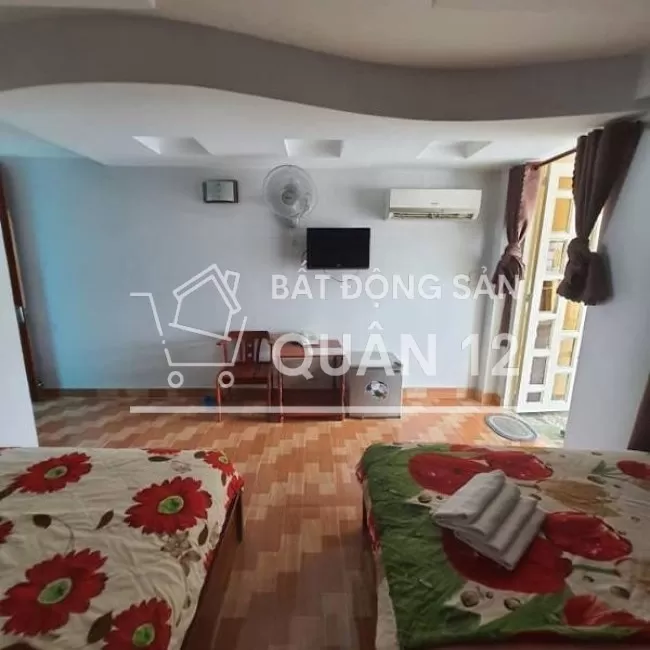 (Quận 12)bán gấp khách sạn mặt tiền Phường Thới An 92m2,5lầu, 11tỷ