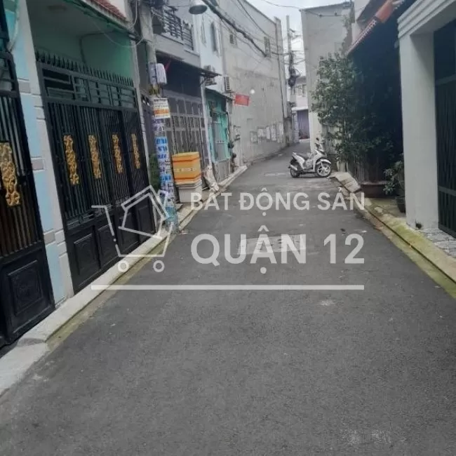 Bán nhà 1 trệt, 2 lầu đúc, Phường Hiệp Thành, Quận 12
