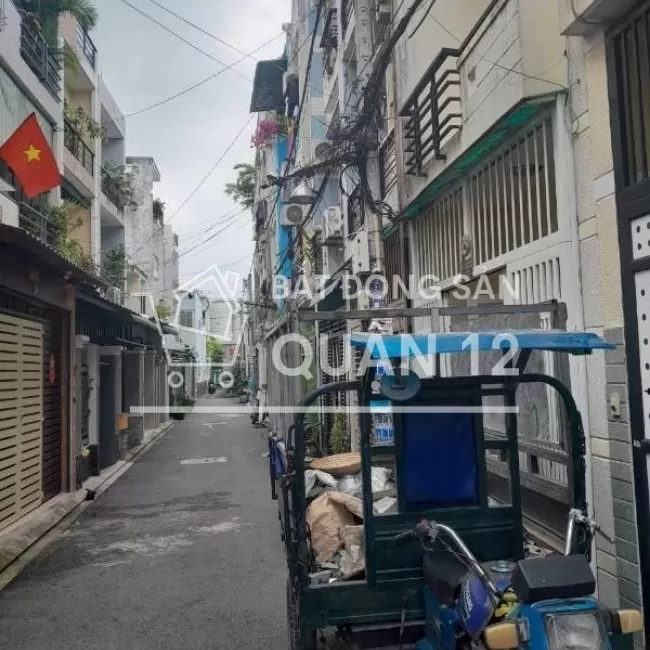 Bán nhà 1 trệt, 2 lầu đúc, Phường Hiệp Thành, Quận 12