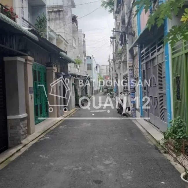 Bán nhà 1 trệt, 2 lầu đúc, Phường Hiệp Thành, Quận 12