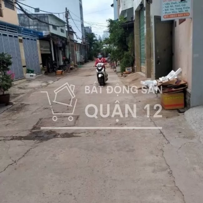 BÁn nhà 2MT nhựa 12m Nguyễn An Ninh, Q12, 86m2, 8.2ty