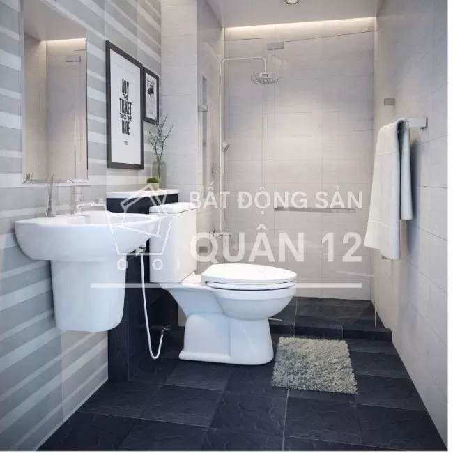 Nhà chìa khóa trao tay - sổ hồng sang tên - 4PN Q12