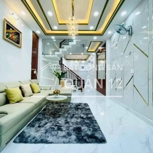 Nhà mới xây dtich cực rộng - shr - 4PN Q12