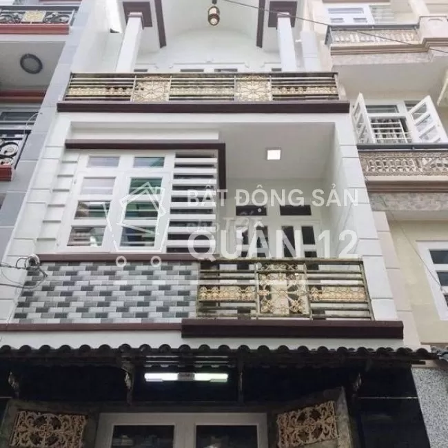 Nhà mới xây dtich cực rộng - shr - 4PN Q12