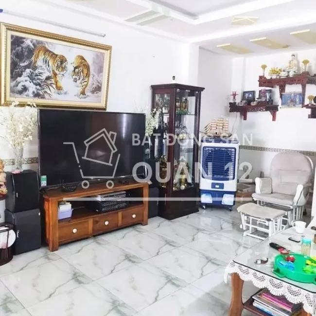 Q12.267 HXH VÀO NHÀ, NGUYỄN ẢNH THỦ Q12, DT.72M2, 4 TẦNG, 5 PN, NHỈNH