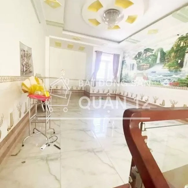 Q12.267 HXH VÀO NHÀ, NGUYỄN ẢNH THỦ Q12, DT.72M2, 4 TẦNG, 5 PN, NHỈNH
