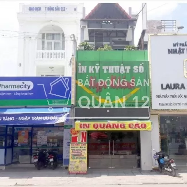 Nhà Mặt Tiền - Sát Ngã Tư - Gần Lê Văn Khương