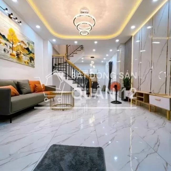 Nhà hẻm rộng oto đậu thoải mái - shr quận 12