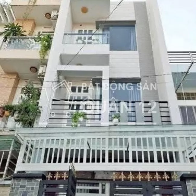 Nhà hẻm rộng oto đậu thoải mái - shr quận 12