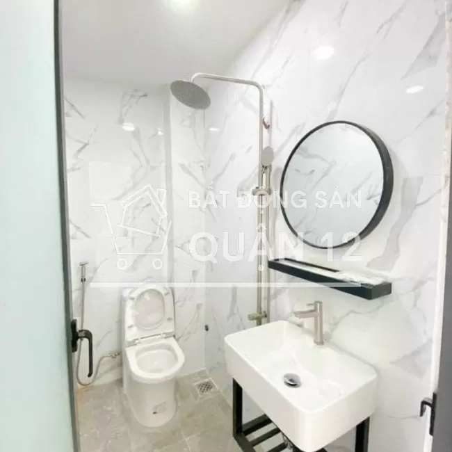 Nhà hẻm rộng oto đậu thoải mái - shr quận 12