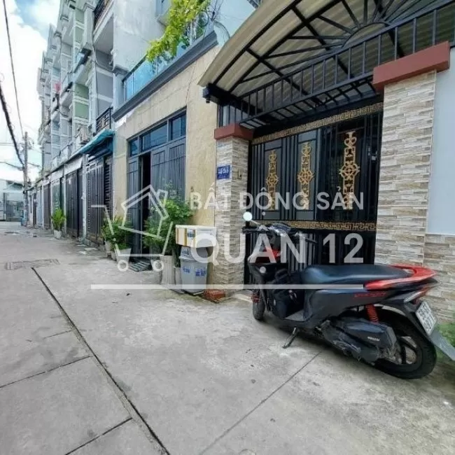 Bán Nhà 2/ Nguyễn Thị Búp, Tân Chánh Hiệp, Q.12 Hẻm 5M