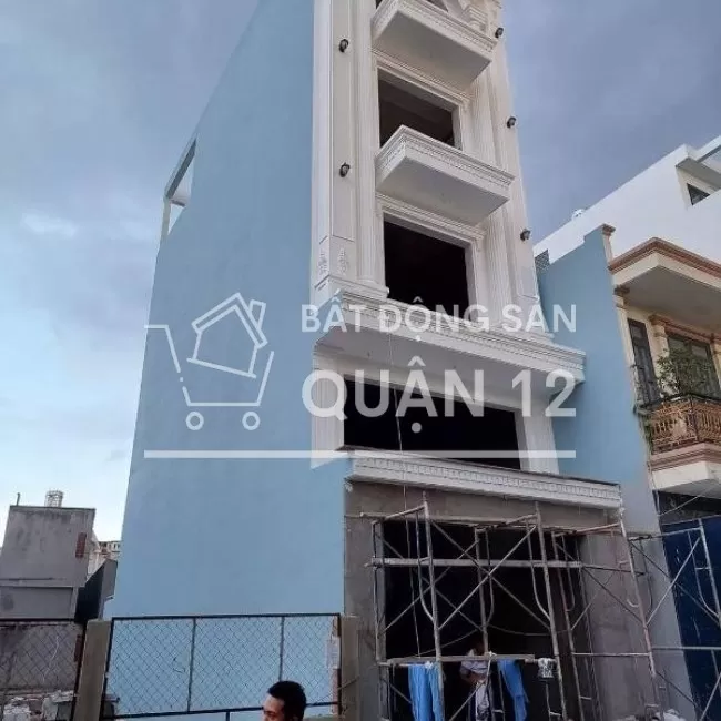 Nhà mặt tiền Đường Số 340,Tân chánh hiệp Q12, Đúc 4 Tấm, 8.490 Tỷ