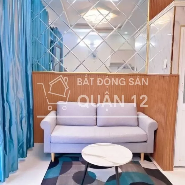 NHÀ TO ĐÙNG NGUYỄN THỊ BÚP .Q12 SỔ HỒNG VUÔNG VỨC ĐẸP MÊ LY