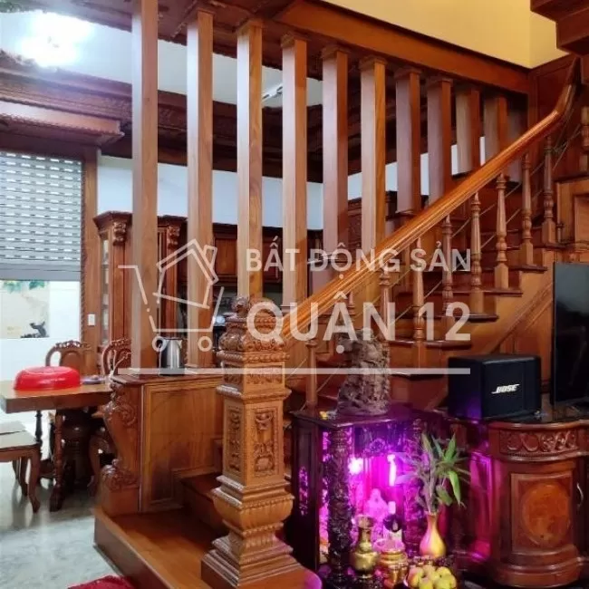 Bán gấp B. thự Q.12, 96m2, 4 tầng, 4PN, 5WC, cực đẹp, chỉ có 8.15 tỷ.