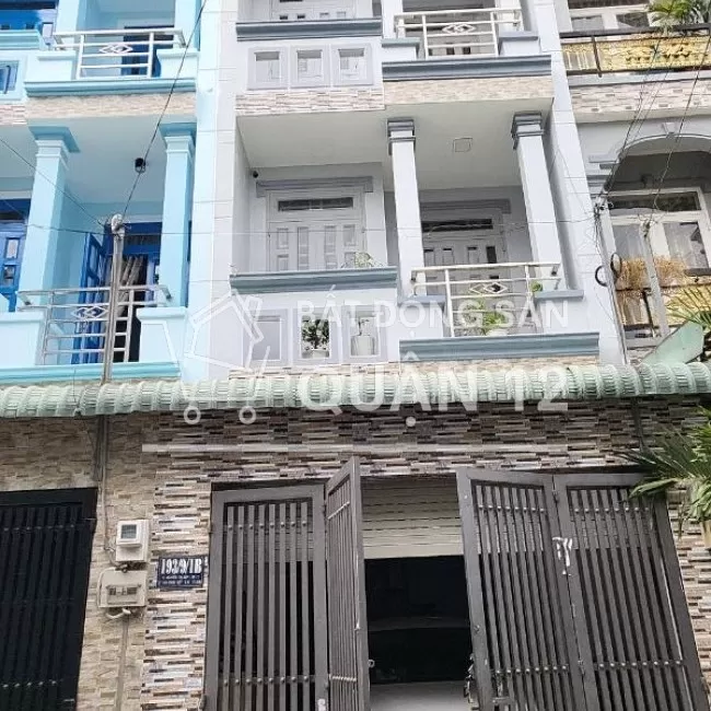 Bán nhà Nguyễn Thị Búp Q12 hẽm xe ô tô 2 chiều