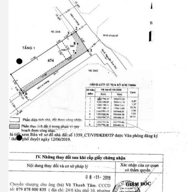 Nhà căn góc 7x24m HXH nay Hiệp Thành City SHR thổ cư 100%. Giá 5,8 tỷ