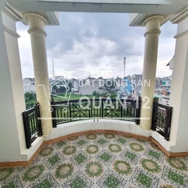 Nhà 4 tầng khu biệt thự đẹp quận 12 giá rẻ