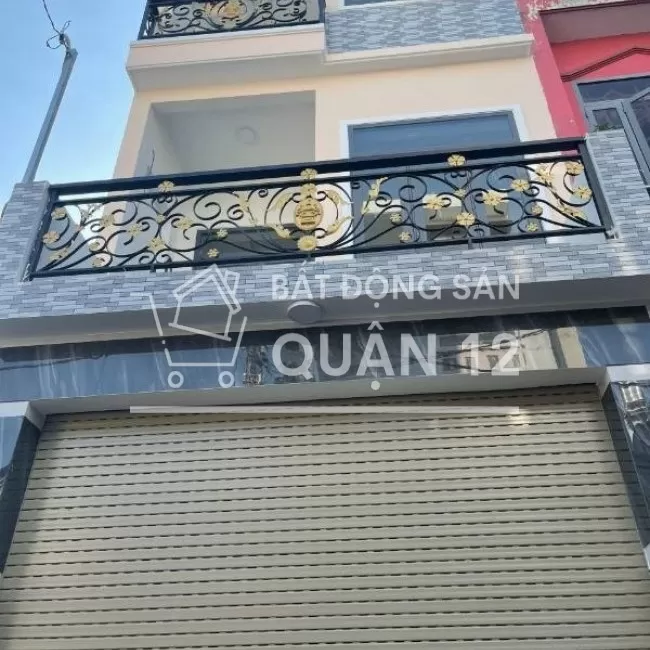 Cần tiền bán căn nhà Quận 12, 4x12m, 1 trệt, 2lầu, 4 p ngủ