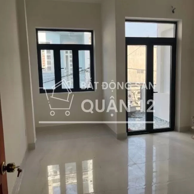 Cần tiền bán căn nhà Quận 12, 4x12m, 1 trệt, 2lầu, 4 p ngủ