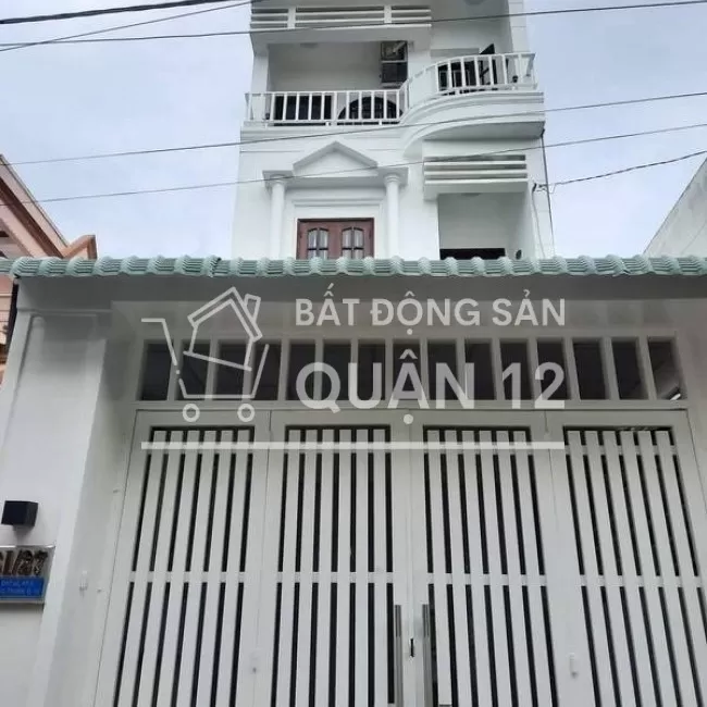 Nhà đẹp ở ngay nguyễn văn qúa, quận 12, 4 lầu, 90m2, giá nhỉnh 6 tỷ