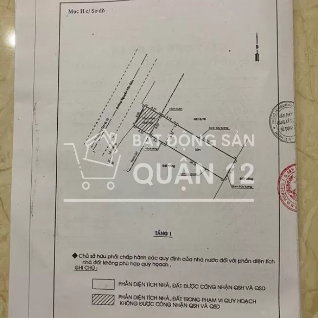 MT Nguyễn  Văn Quá ,DT:8x40m, giá 25,5 tỷ TL
