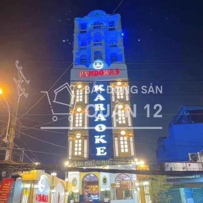 (Quận 12)Bán nhà 2mặt tiền 6m,nở hậu Nguyễn Văn Qúa 305m2 3tầng 22tỷ.