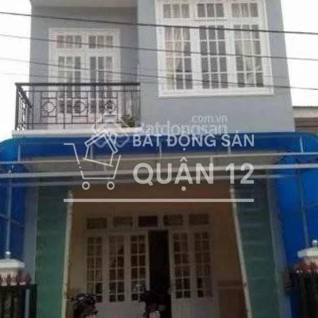 Nhà mới 1 sẹc Nguyễn Văn Quá 4x8m=2PN, 2WC Hẻm 20m