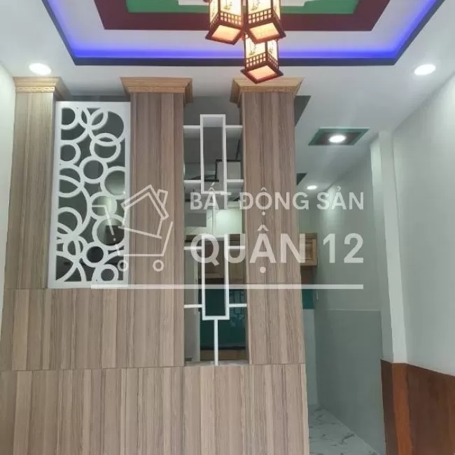 Nhà mới 1 sẹc Nguyễn Văn Quá 4x8m=2PN, 2WC Hẻm 20m