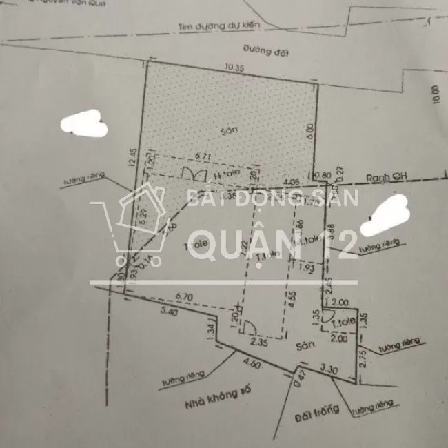 Bán nhà 1/Nguyễn Văn Quá, 177m2, Đông Hưng Thuận, Q12 