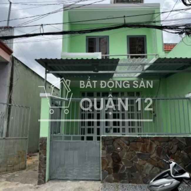 NHÀ HXH QUAY ĐẦU NGAY COOP MART PHAN VĂN HỚN (5m x 20m) 5.8 TỶ