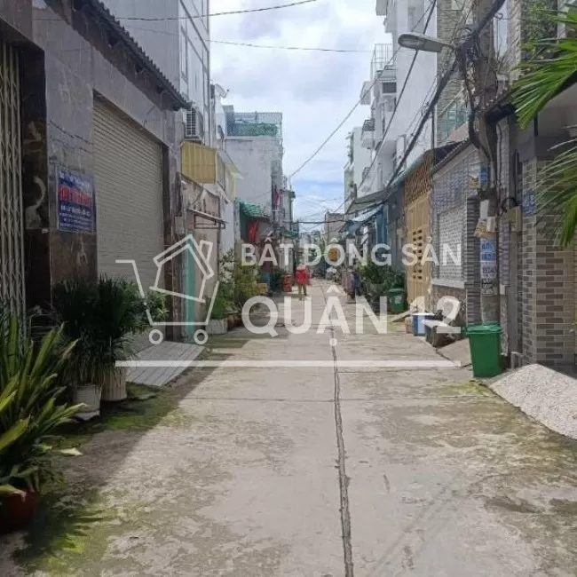 Nhà Hẻm Phan Văn Hớn,Tân Thới Nhất,Q12, DT : 32m2(4x8),Giá :1T560, SHR