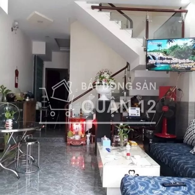 Bán nhà Phan Văn Hớn hẻm 6m, SH, 2 tầng, 