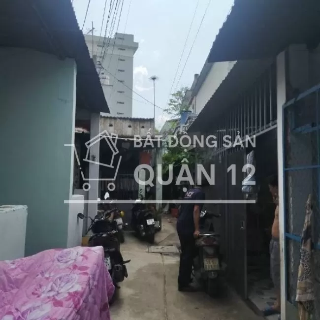 Bán gấp nhà sổ hồng riêng 4×10m hẻm xe hơi cách nhà 5m,Q12