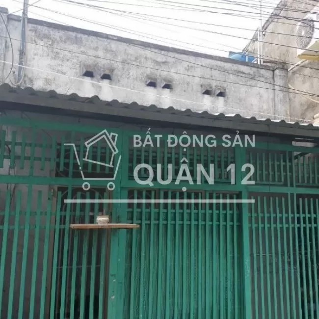 Bán gấp nhà sổ hồng riêng 4×10m hẻm xe hơi cách nhà 5m,Q12