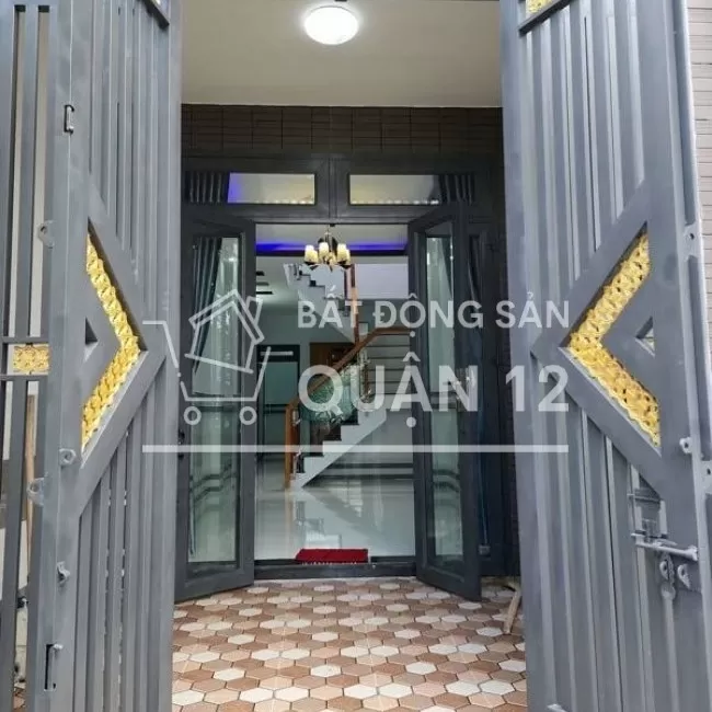 Bán nhà như hình: 3,2x14. 1 lầu. 3PN, 2WC. Hẻm 4m Đường TTH21, Quận 12