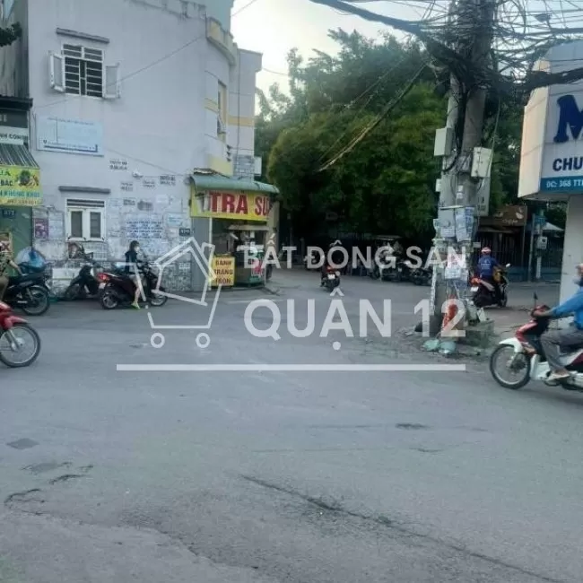 Bán nhà mặt tiền TTH 21  Quận 12, khu hợp chợ tự phát kinh doanh