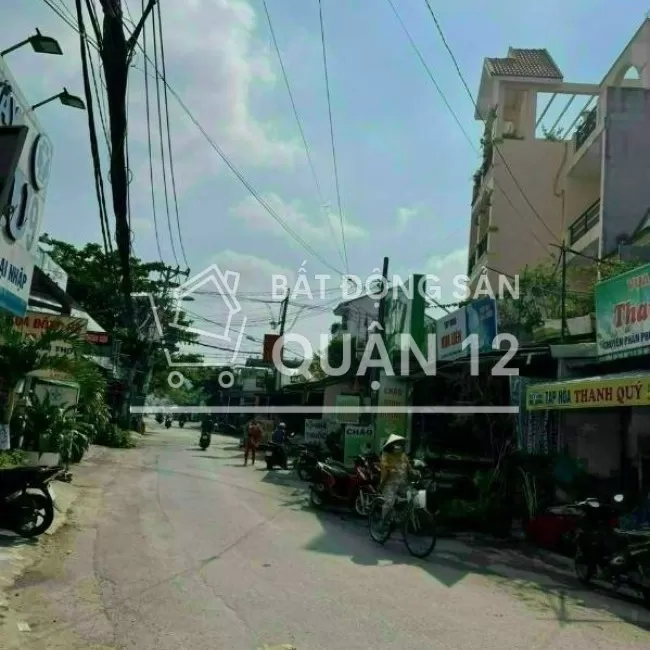 Bán nhà mặt tiền TTH21, ngay ngã tư khu họp chợ tự phát