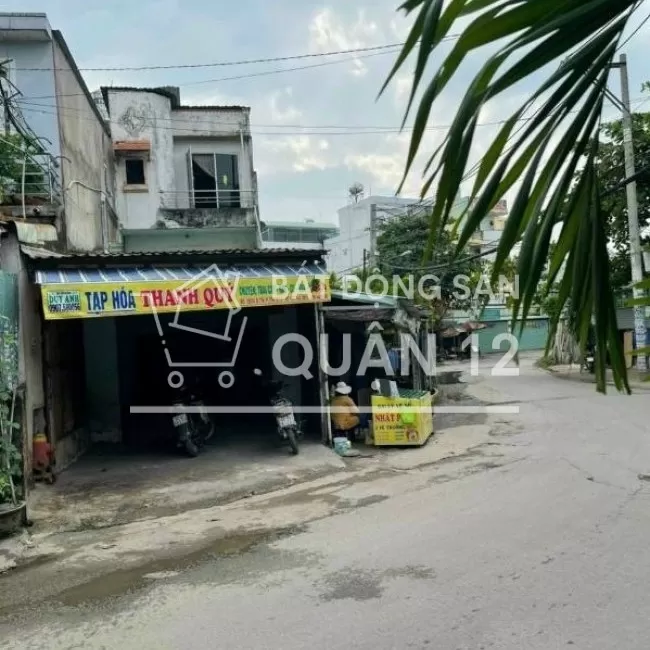 Bán nhà mặt tiền TTH21, ngay ngã tư khu họp chợ tự phát