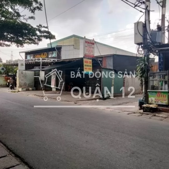 Bán nhà góc 2 mặt tiền đường 12m Tân Thới Hiệp 21, Quận 12, DT 10x30m
